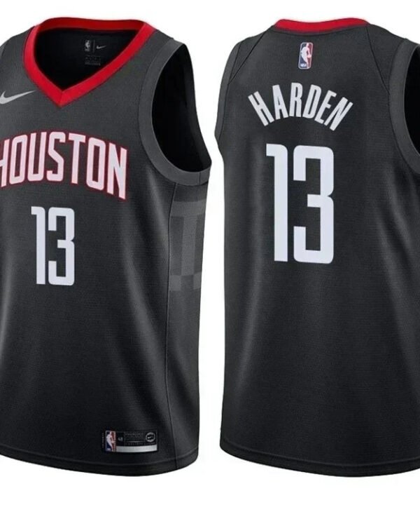 Regata NBA Houston Rockets Authentic Swingman Harden 13 - Preta