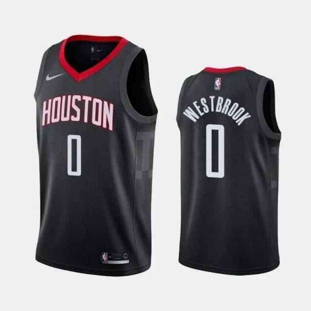Regata NBA Houston Rockets Authentic Swingman Westbrook 0 - Preta