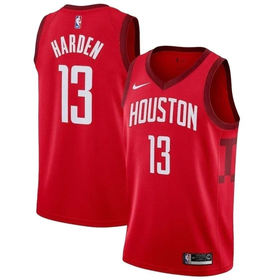 Regata NBA Houston Rockets Authentic Swingman Harden 13 - Vermelha
