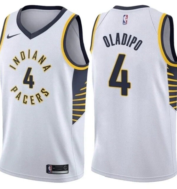 Regata NBA Indiana Pacers Swingman Authentic Oladipo 4 - Branca