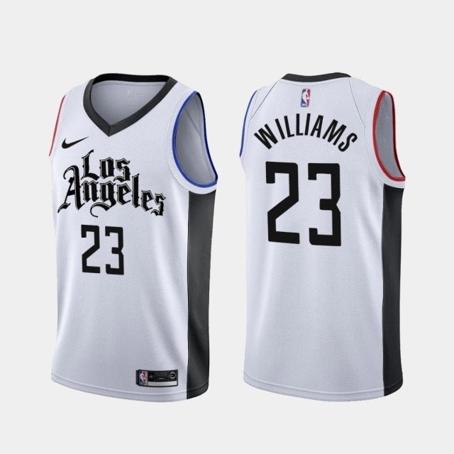 Regata NBA Los Angeles Clippers City Edition Authentic Swingman Williams 23 - Branca