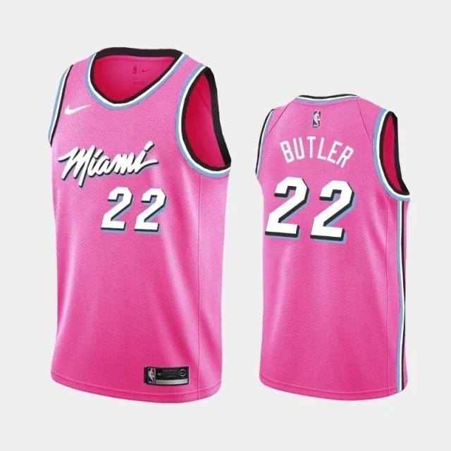 Regata NBA Miami Heat Authentic Butler 22 - Rosa