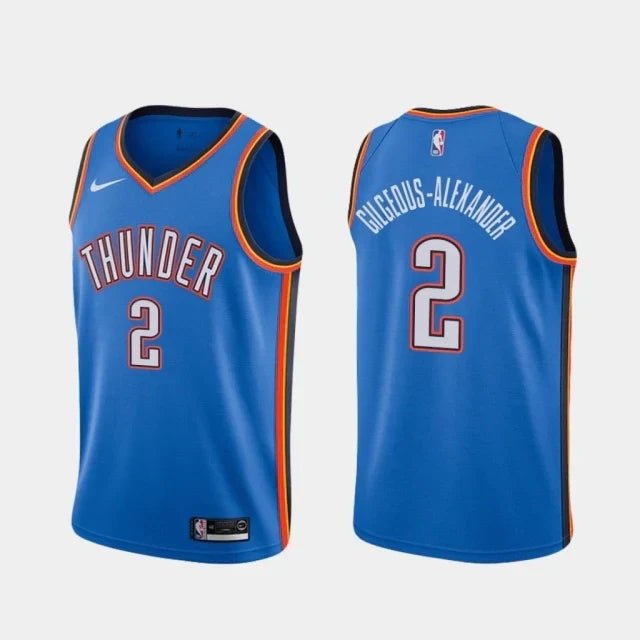 Regata NBA Oklahoma City Thunder Authentic Swingman Gilgeous Alexander 2 - Azul