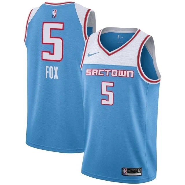 Regata NBA Sacramento Kings Authentic Swingman Fox 5 - Azul
