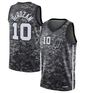 Regata NBA San Antonio Spurs Authentic Swingman DeRozan 10 - Camuflada