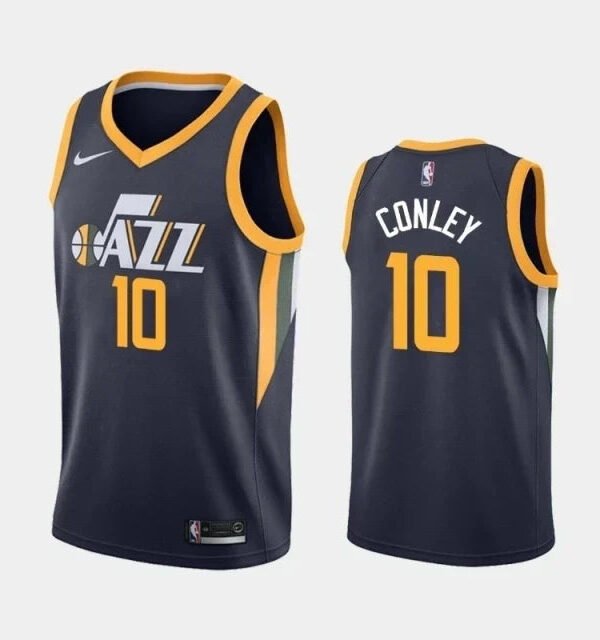 Regata NBA Utah Jazz Authentic Swingman Conley 10 - Azul