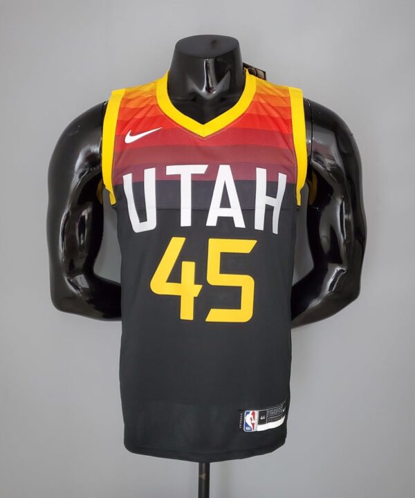 Camisa NBA Regata Utah Jazz Masculina - Preta