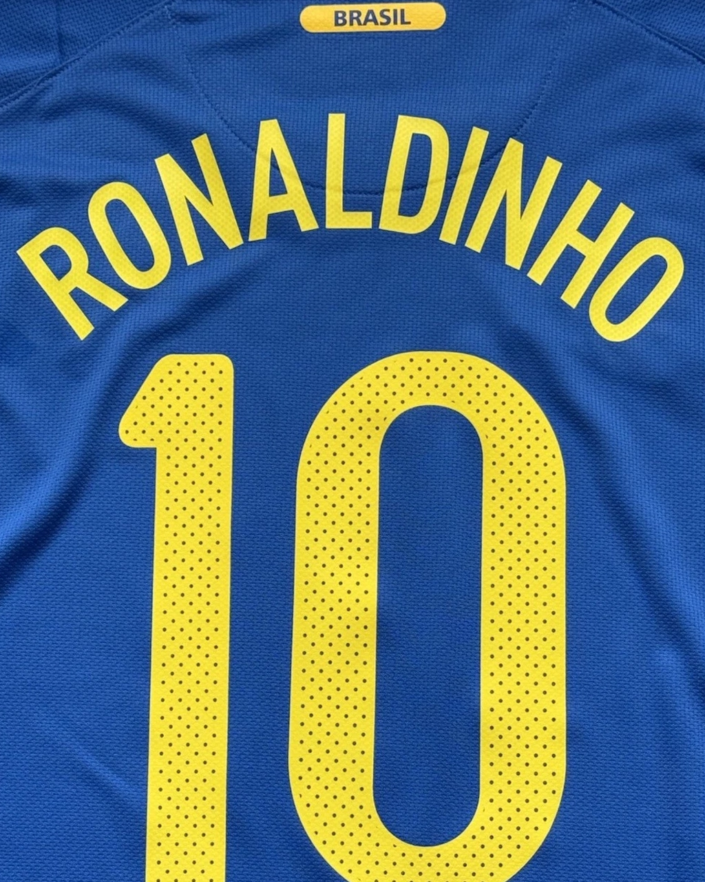 Camisa Seleção Brasileira 2010/11 Away Nº 10 Ronaldinho - - Imagem 9