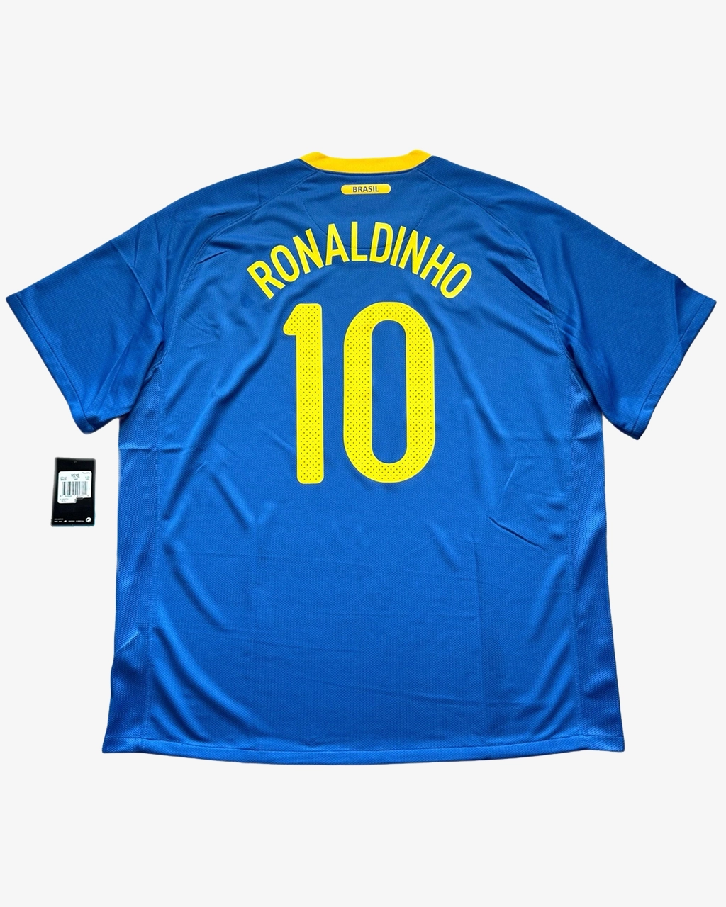 Camisa Seleção Brasileira 2010/11 Away Nº 10 Ronaldinho - - Imagem 2