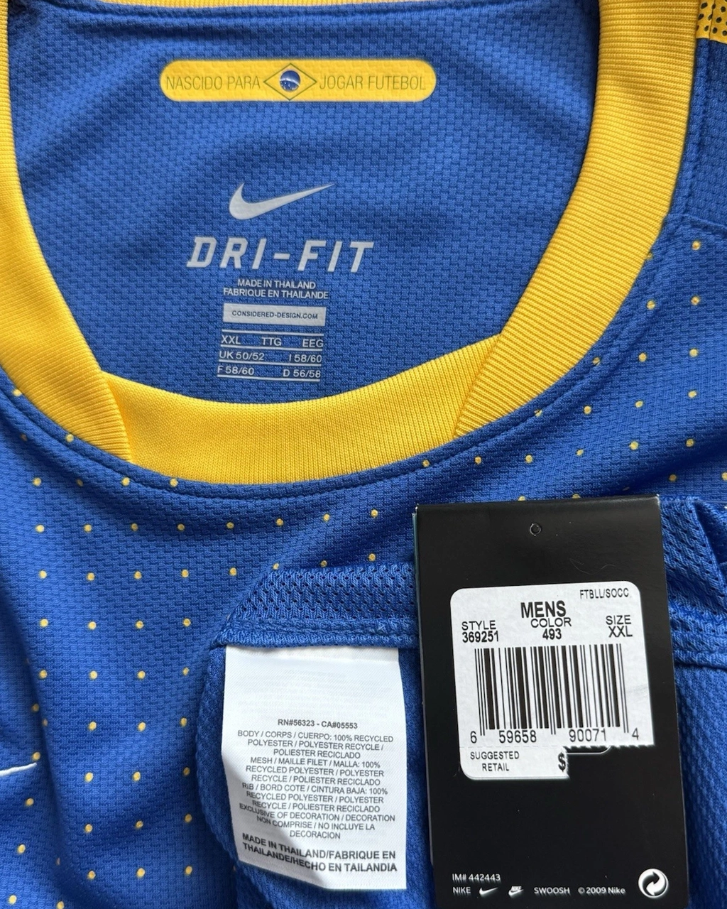 Camisa Seleção Brasileira 2010/11 Away Nº 10 Ronaldinho - - Imagem 15