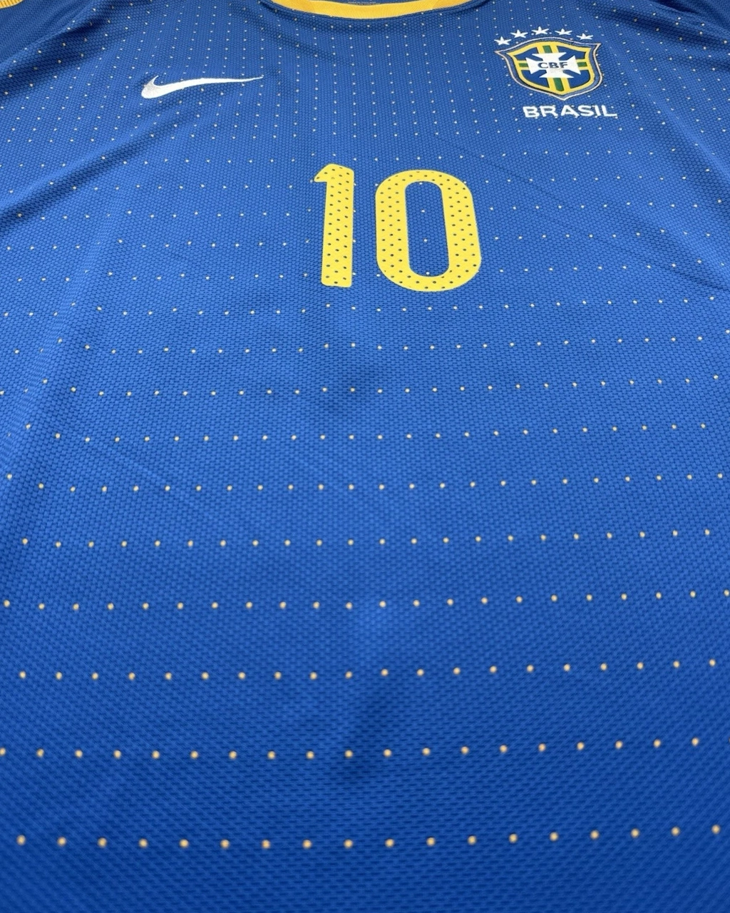 Camisa Seleção Brasileira 2010/11 Away Nº 10 Ronaldinho - - Imagem 14