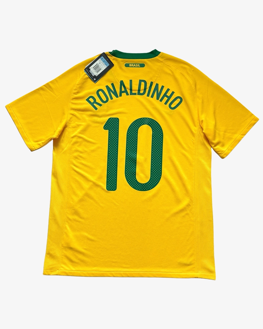 Camisa Da Seleção Brasileira 2010/11 Home Nº 10 Ronaldinho - - Imagem 4