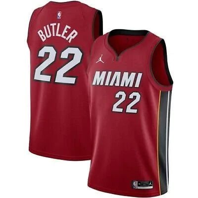 Regata NBA Miami Heat Edition 20/21 Authentic Butler 22 - Vermelha