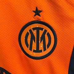 Conjunto Infantil Inter de Milão Home 23/24 - Laranja e Preto - Imagem 4