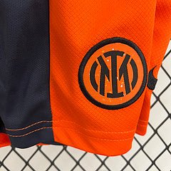 Conjunto Infantil Inter de Milão Home 23/24 - Laranja e Preto - Imagem 10