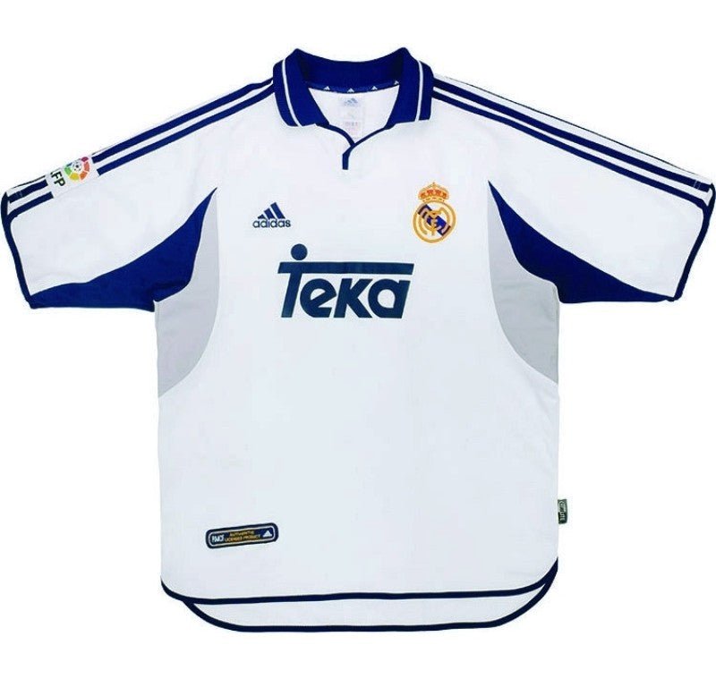 Camisa Real Madrid I Home 2000/01 Retrô