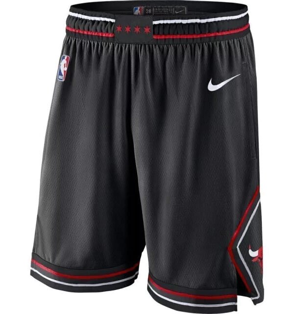 Bermuda NBA Chicago Bulls Authentic - Preta