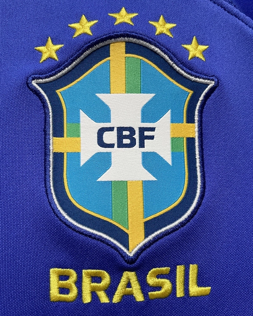 Camisa Da Seleção Brasileira 2022/23 Away Nº 20 Vini Jr XL Azul - Imagem 7