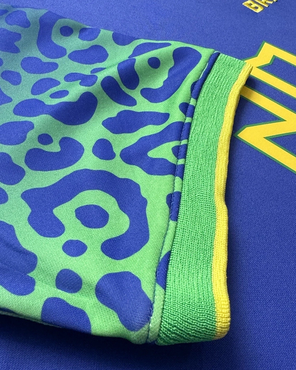 Camisa Da Seleção Brasileira 2022/23 Away Nº 20 Vini Jr XL Azul - Imagem 10