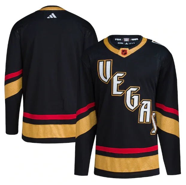 Camisa NHL Vegas Golden Knights Reverse Retrô 2.0 Jersey Preta