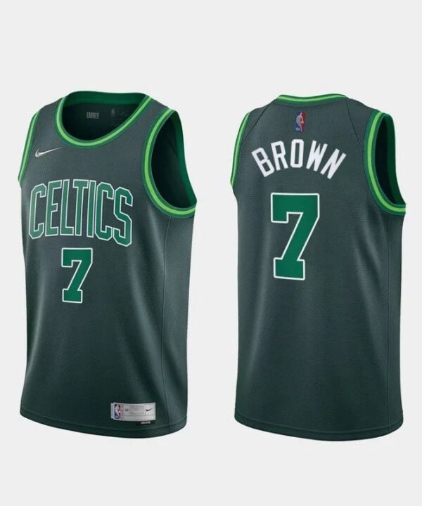 Regata NBA Boston Celtics Edition 20/21 Authentic Brown 7 - Verde