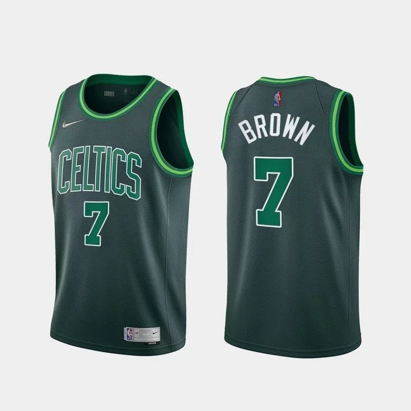 Regata NBA Boston Celtics Edition 20/21 Authentic Brown 7 - Verde