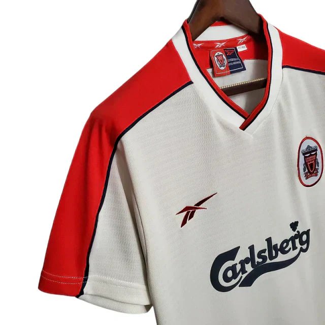 Camisa Liverpool Retrô 1998/1999 Branca - - Imagem 5