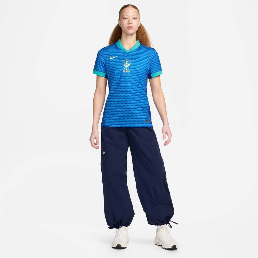 Camisa Feminina Da Seleção Brasileira 2024 Away Stadium - Imagem 3
