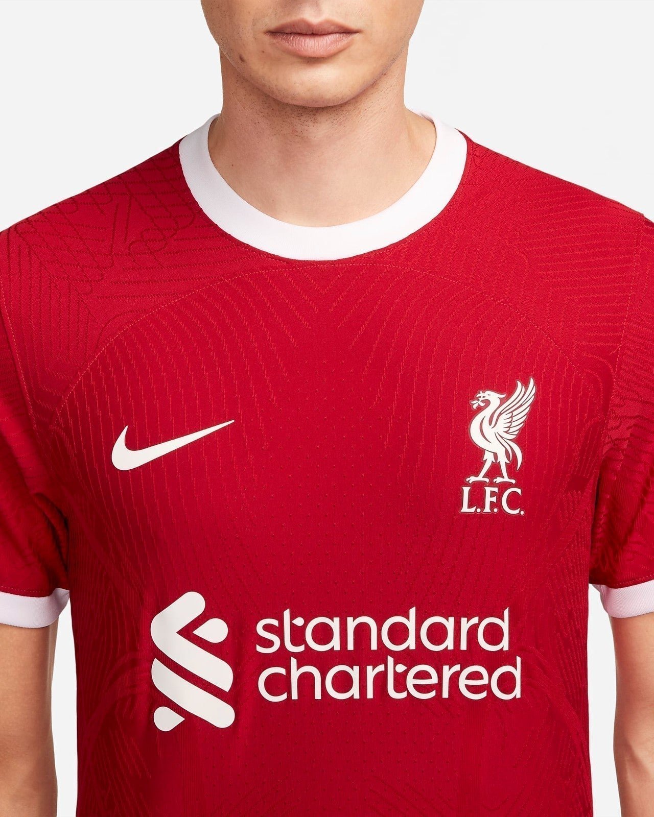 Camisa Liverpool Home 23/24 s/n° Torcedor Masculina - Vermelha - Imagem 4