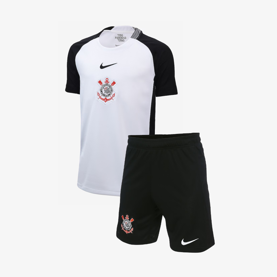 Conjunto Infantil Corinthians 2025/26 I - Imagem 3