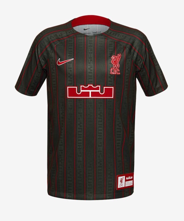 Camisa Conjunto Infantil LeBron James Liverpool FC Torcedor