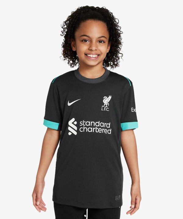 Camisa Conjunto Infantil Liverpool FC 2024/25 II Torcedor