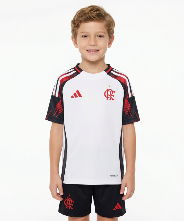 Conjunto Infantil Flamengo 2025/26 II