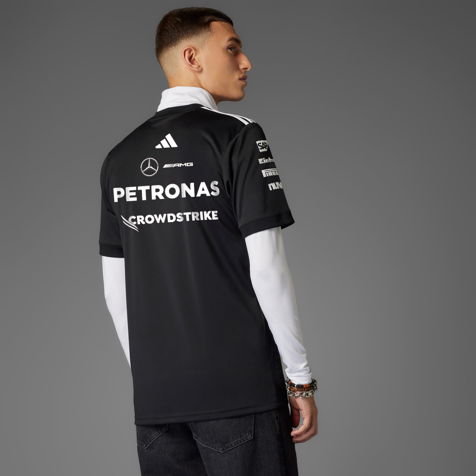 Camisa Driver Mercedes - AMS Petronas F1 - Imagem 2