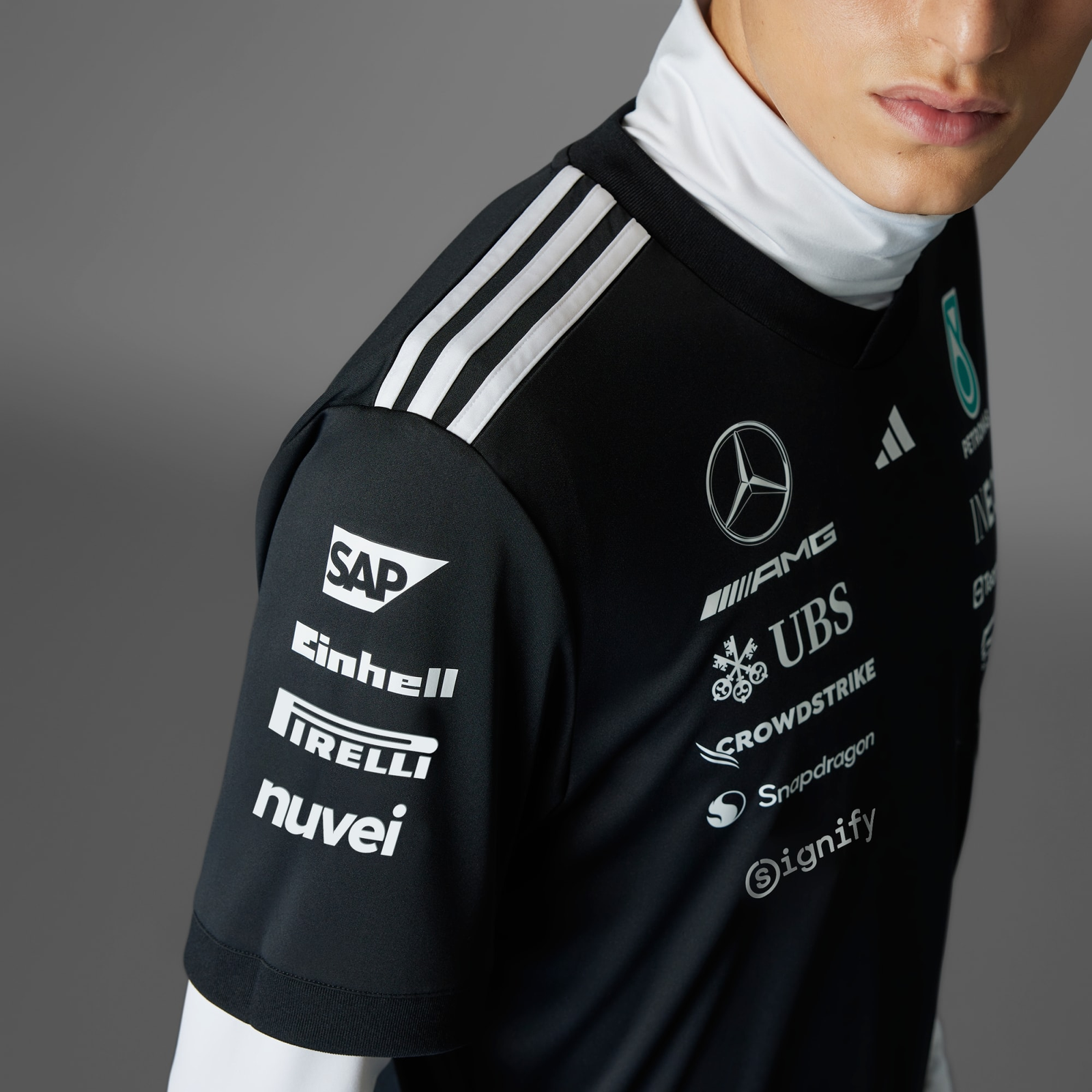 Camisa Driver Mercedes - AMS Petronas F1 - Imagem 5