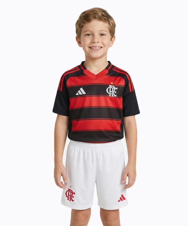 Conjunto Infantil Flamengo 2025/26 I