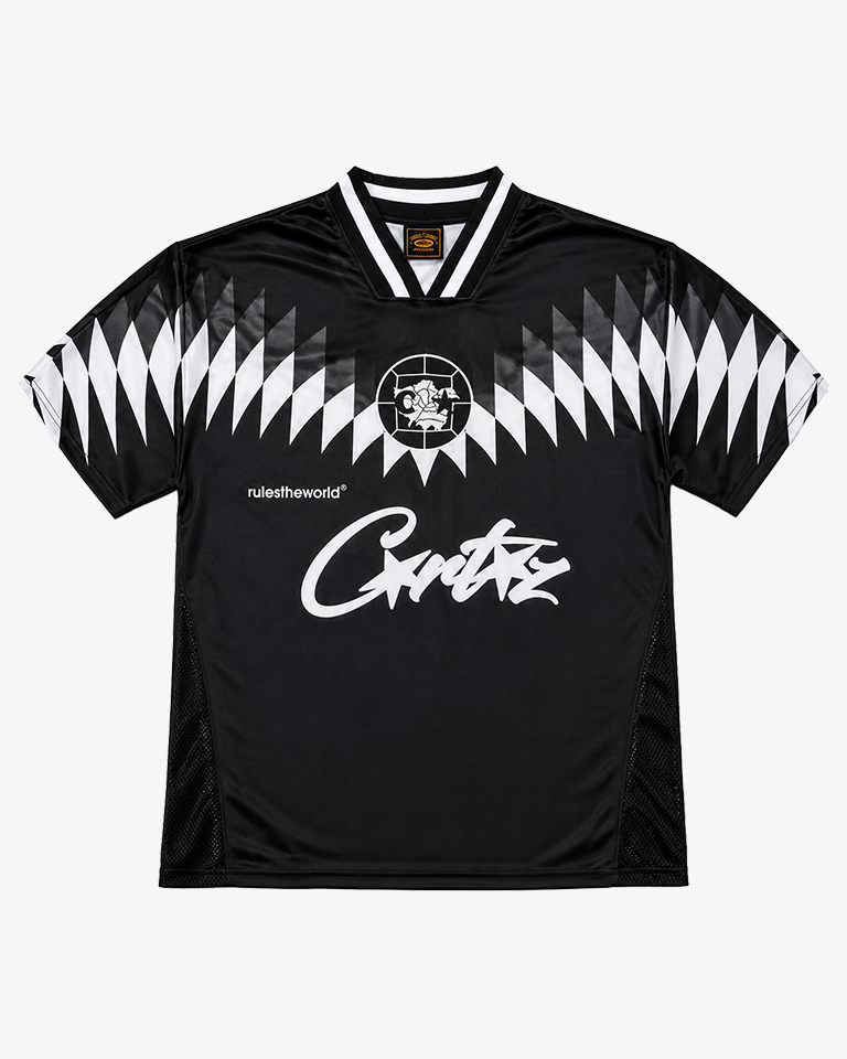 Corteiz Club RTW Football Jersey - Black