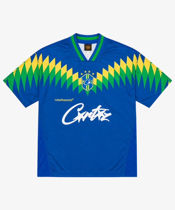 Corteiz Club RTW Football Jersey - BR Blue