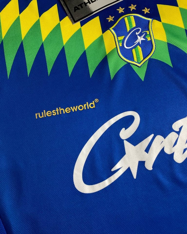 Corteiz Club RTW Football Jersey - BR Blue - Imagem 4