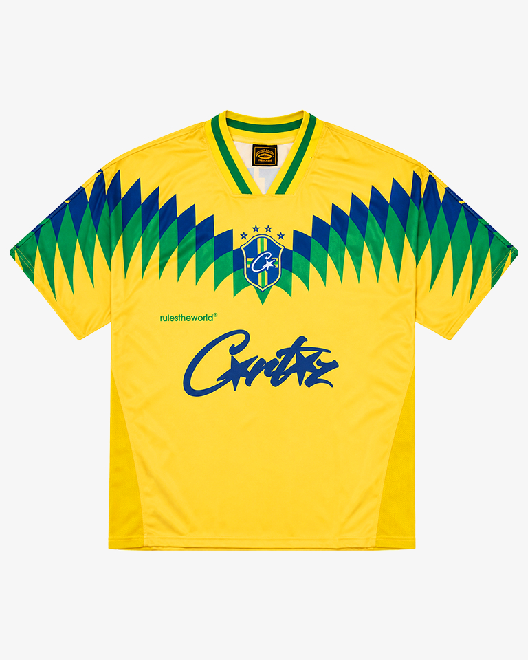 Corteiz Club RTW Football Jersey - BR Yellow