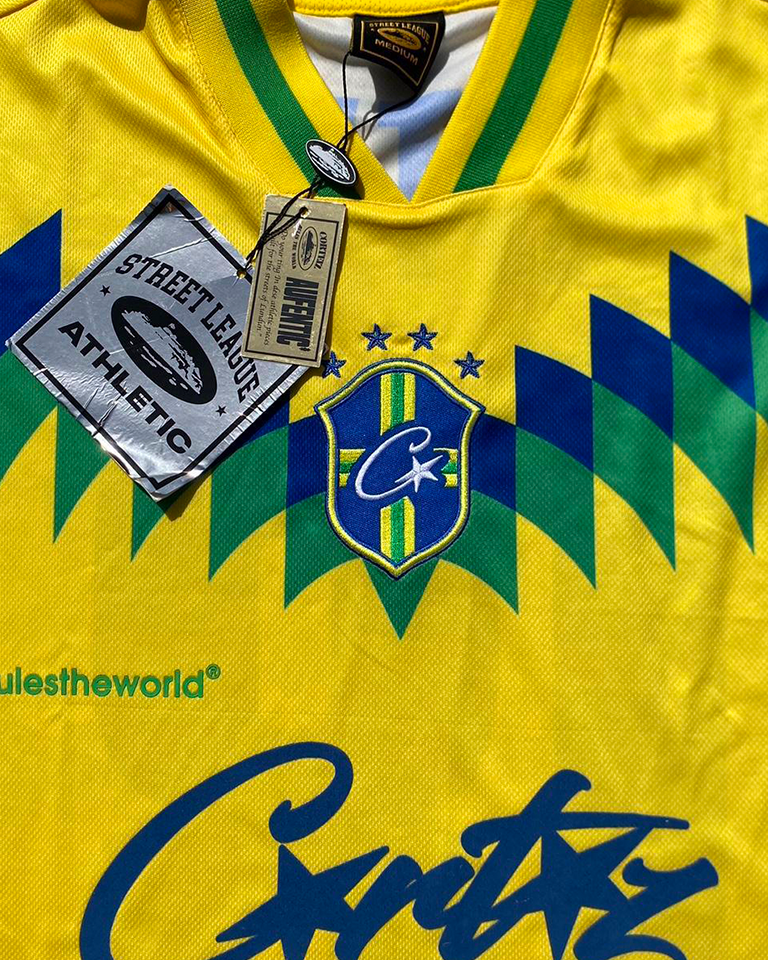Corteiz Club RTW Football Jersey - BR Yellow - Imagem 4