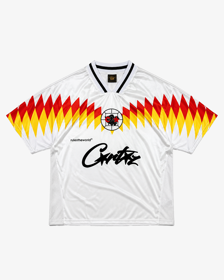 Corteiz Club RTW Football Jersey - Tee White