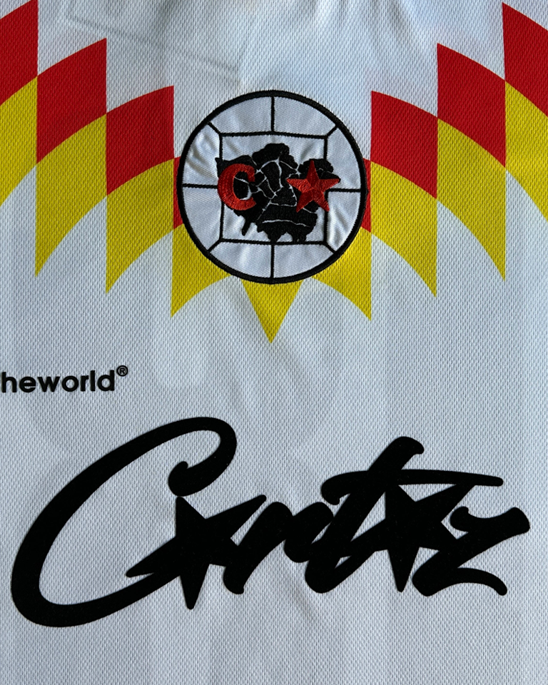 Corteiz Club RTW Football Jersey - Tee White - Imagem 4